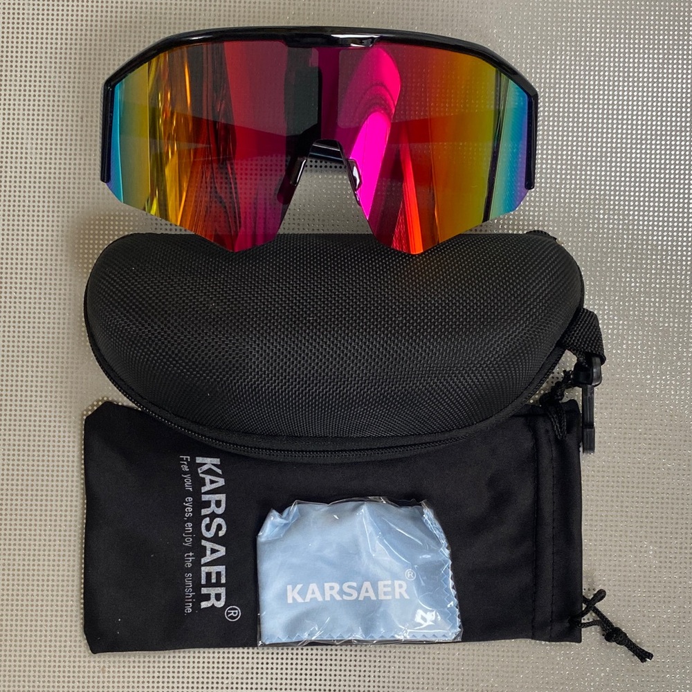 Men's Multicolor Sports Glasses
